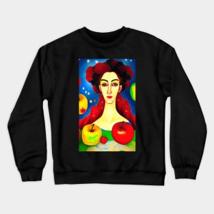 Goddess of Apples 2 Crewneck Sweatshirt